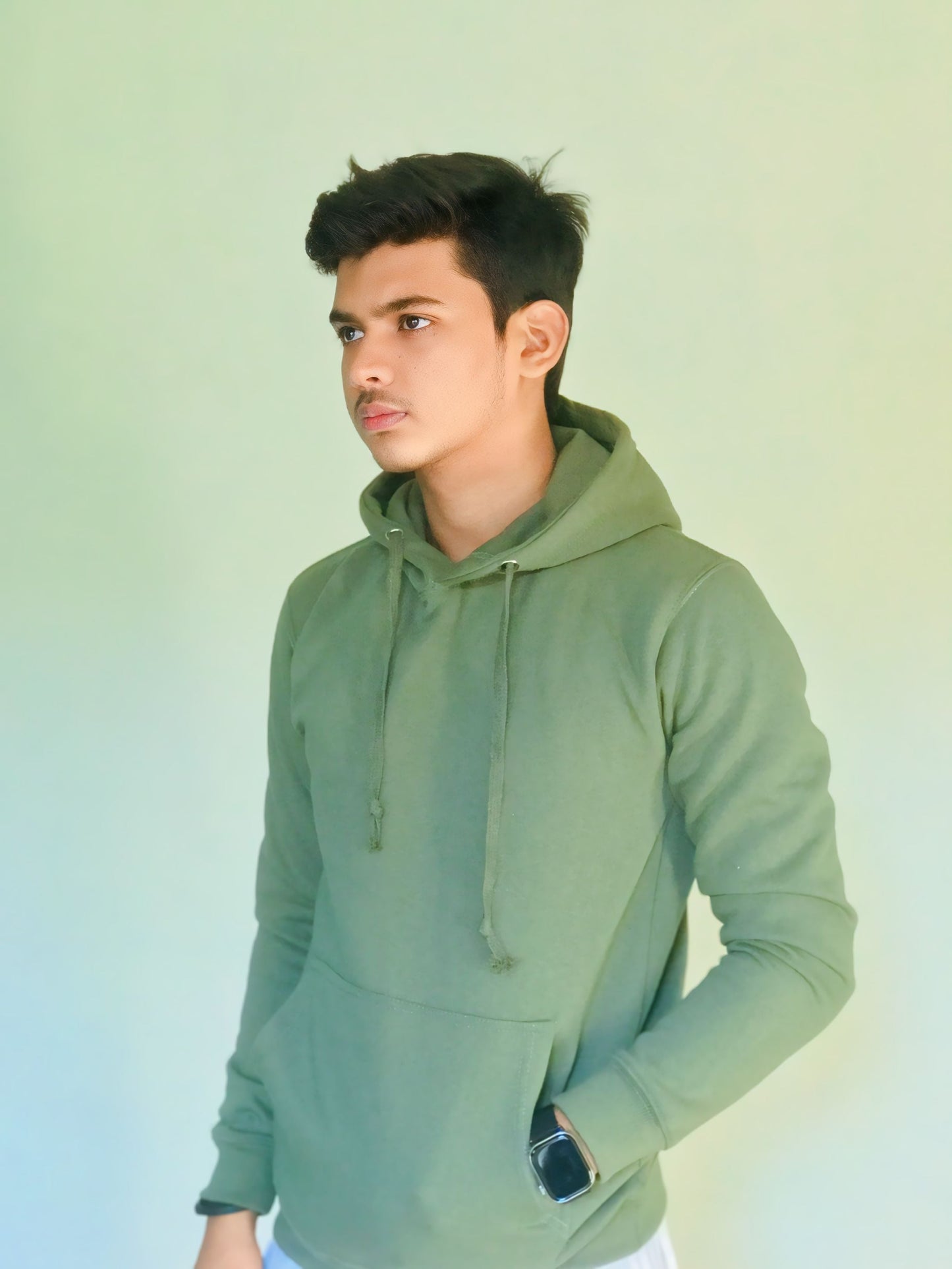 Cozy Classic Olive Green Hoodie for Any Season