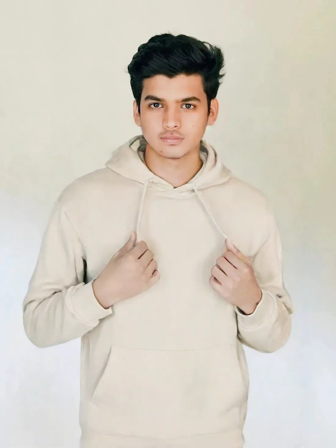 Cozy Classic Beige Hoodie for Any Season
