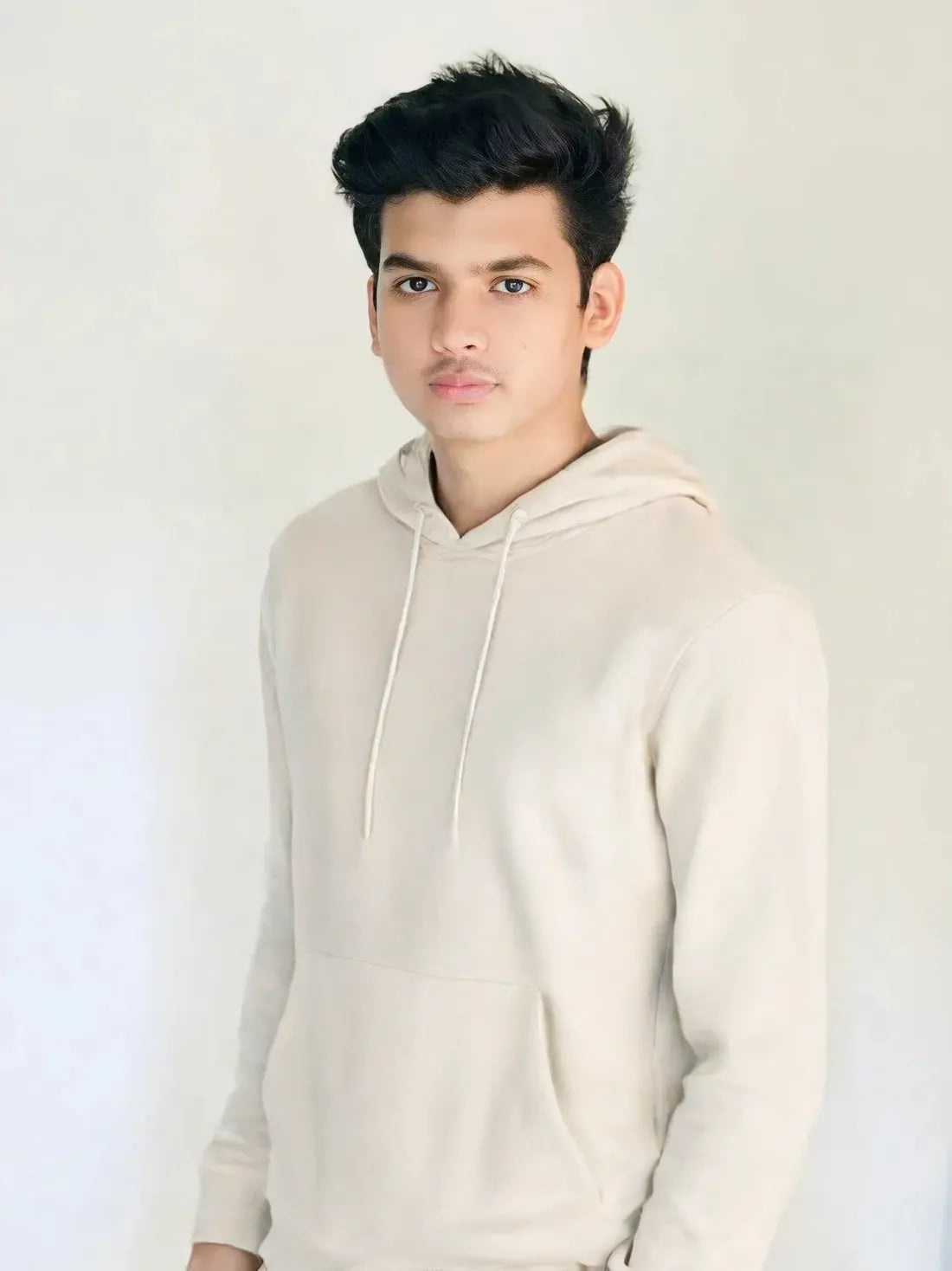 Cozy Classic Beige Hoodie for Any Season