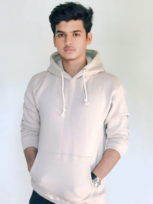 Cozy Classic Beige Hoodie for Any Season