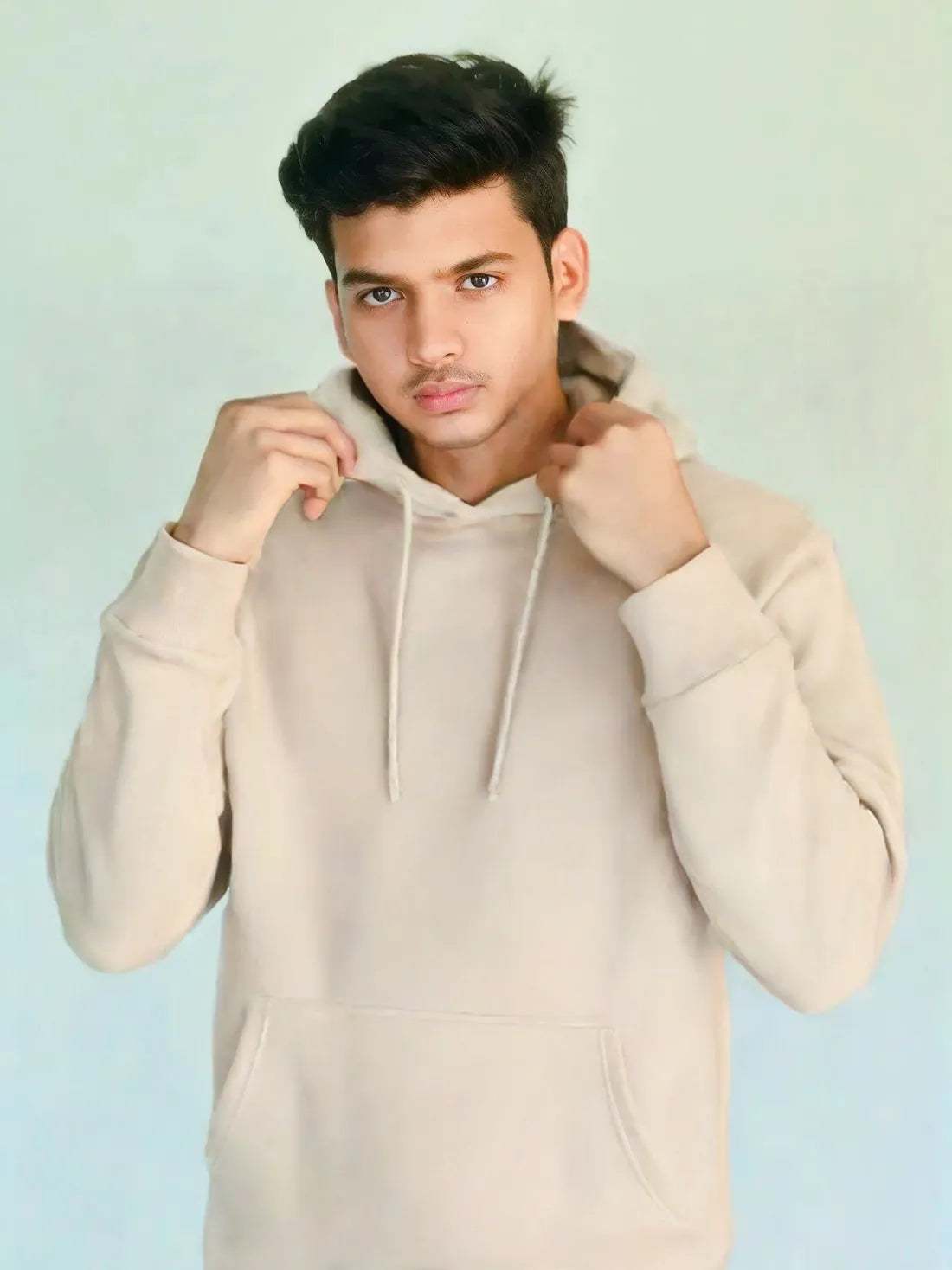 Cozy Classic Beige Hoodie for Any Season